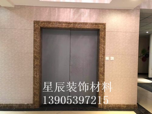 常德市石塑电梯门套仿大理石电梯门套 - 厂家